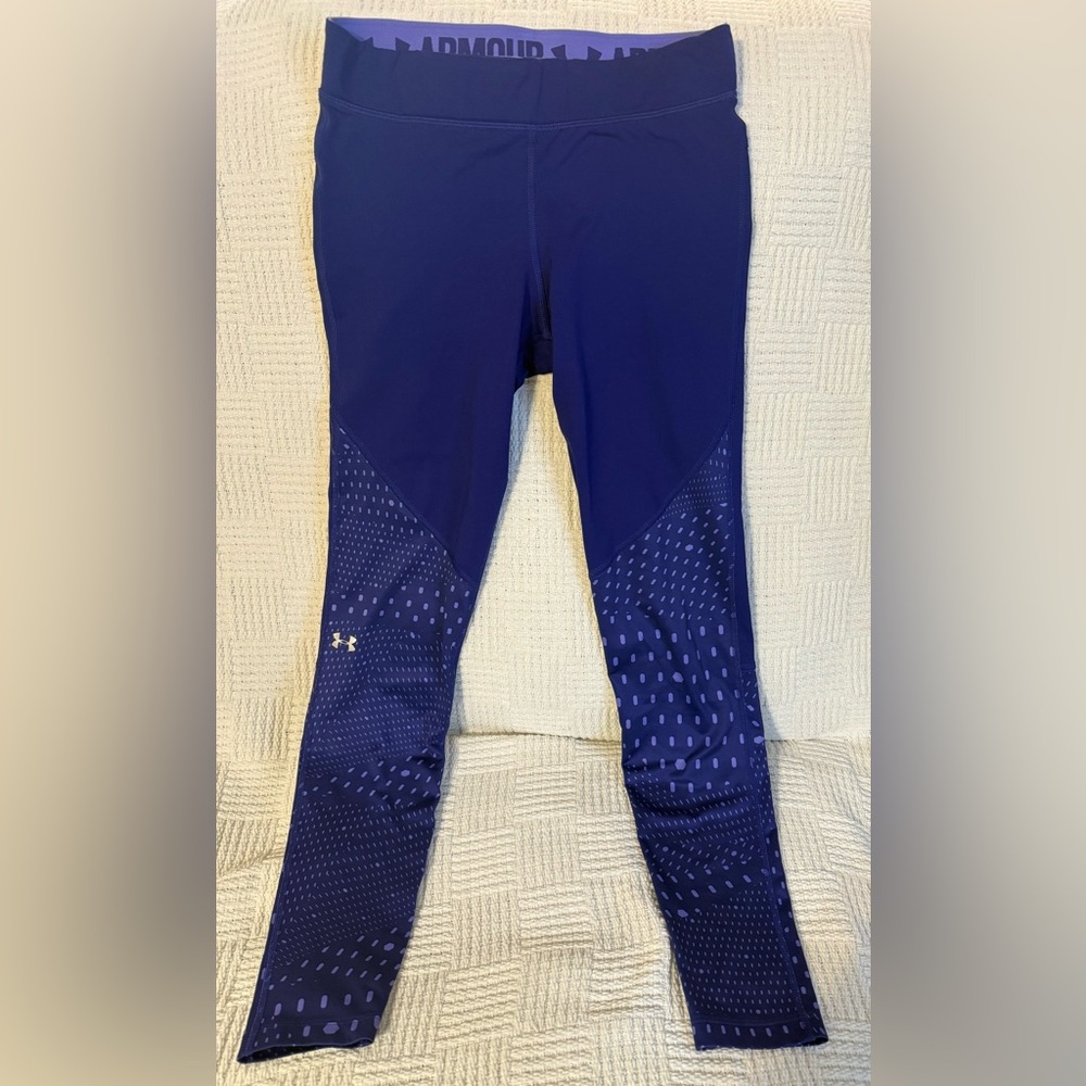 Under Armour Navy Leggings with Pattern